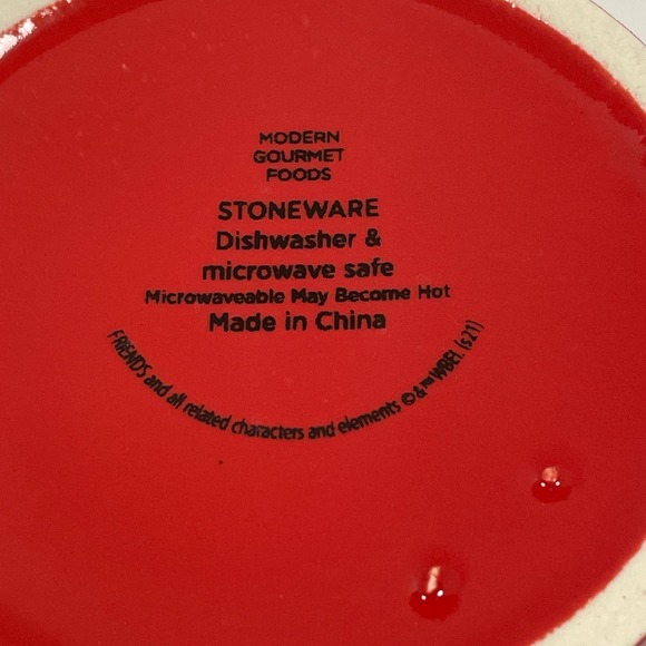 NWOT Rachel Monica Friends Mug Chandler Joey Ross Stoneware - Picture 5 of 5